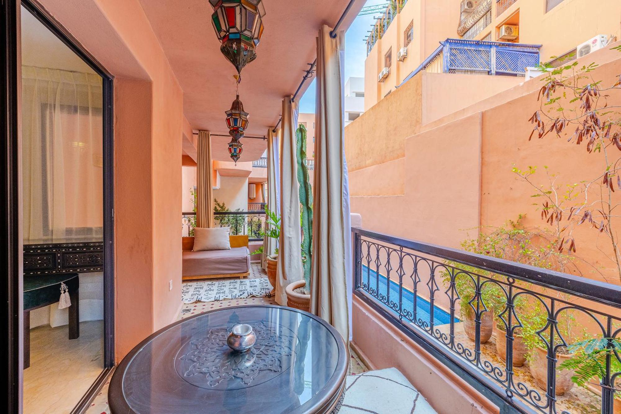 Appartement Moderne En City Center Marrakech-Gueliz Марракеш Екстер'єр фото