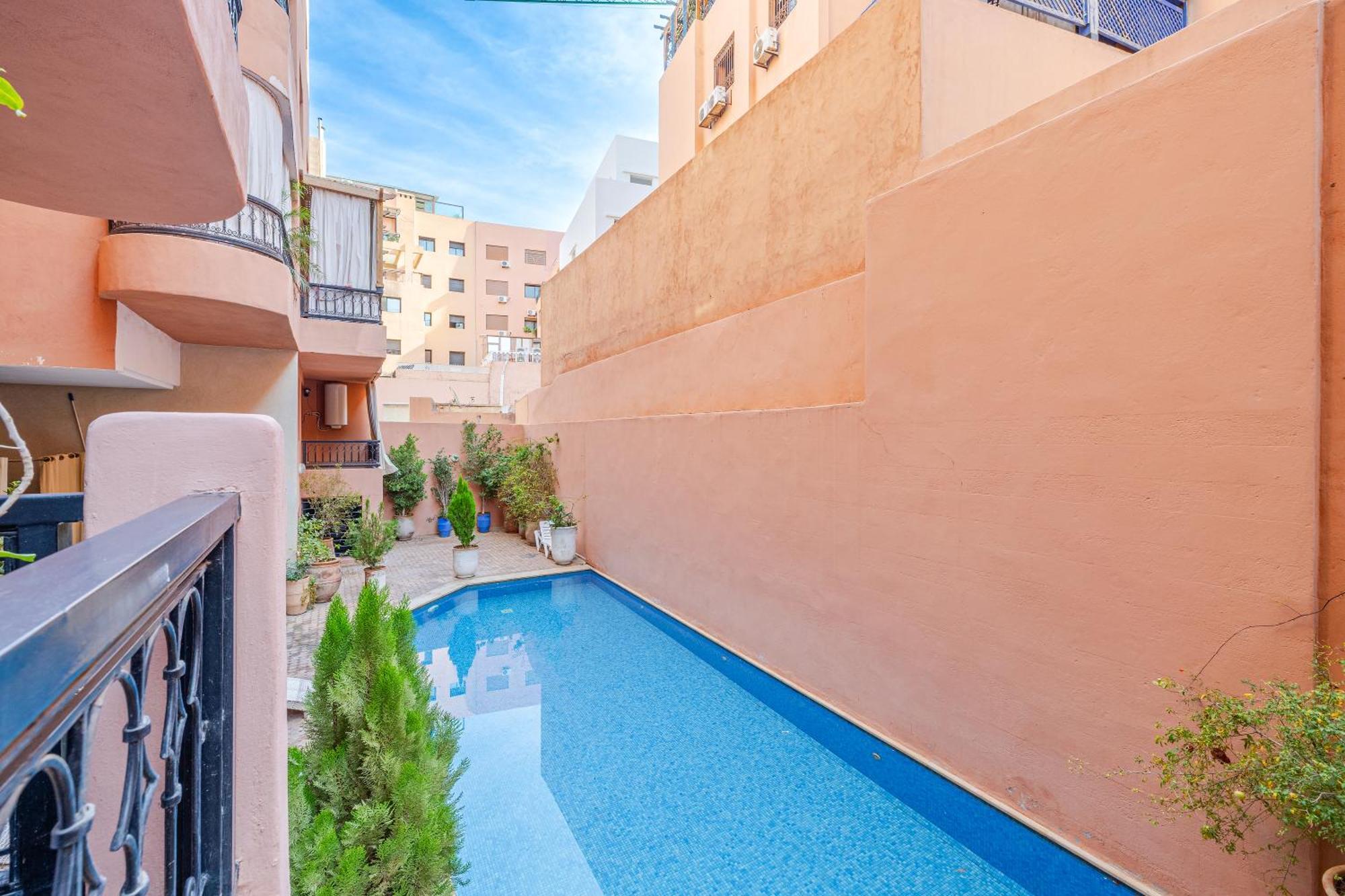 Appartement Moderne En City Center Marrakech-Gueliz Марракеш Екстер'єр фото