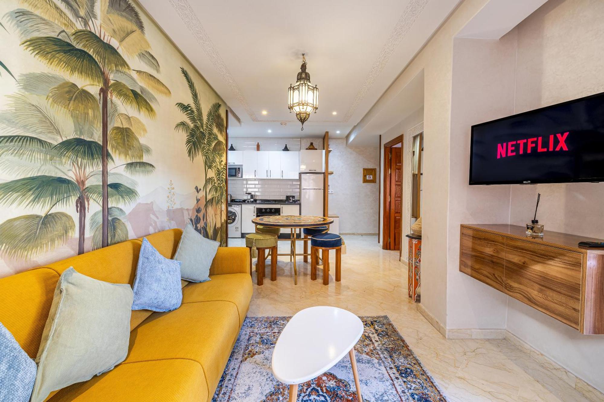 Appartement Moderne En City Center Marrakech-Gueliz Марракеш Екстер'єр фото